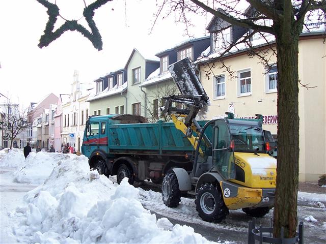 Stadt Zeulenroda, Schneeräumung