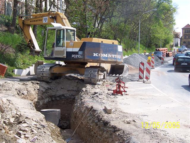 Stadt Auma, Hauptsammler Kläranlage
