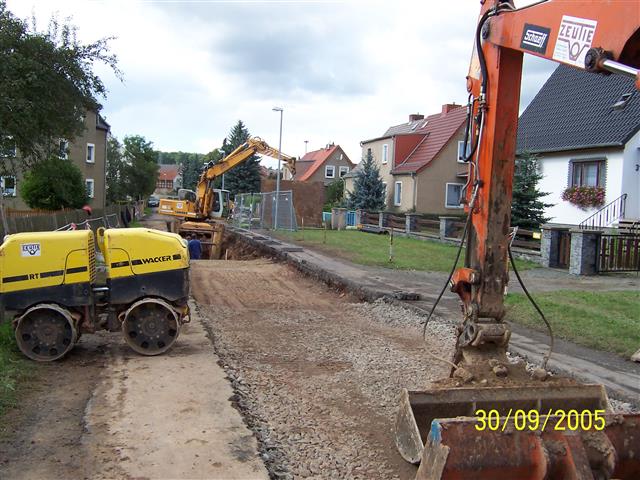 Gemeinde Harth-Pöllnitz, Schmutzsammler Ortsnetz Köckritz / Köfeln