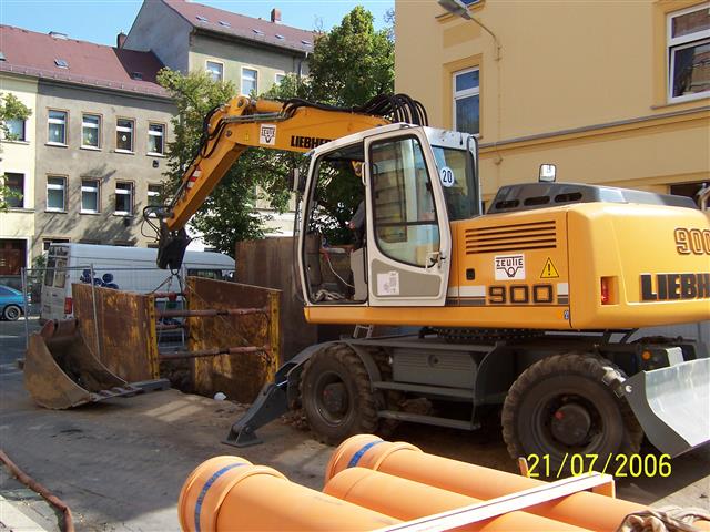 Stadt Gera, Kanal- und Trinkwasserleitungsbau Lutherstraße