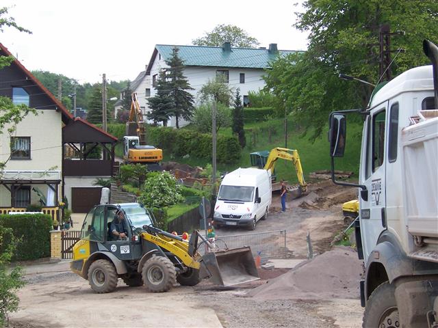 Gemeinde Unterwellenborn, Erstellung Hauptsammler und Trinkwasserleitung im OT Goßwitz