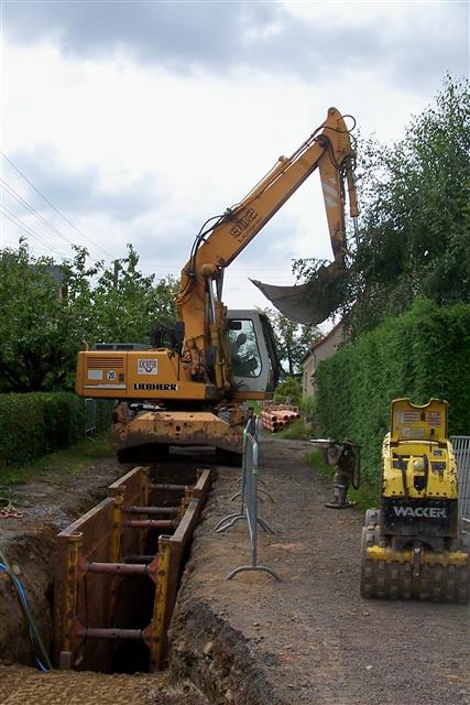 Gemeinde Oppurg, Kanal- und Trinkwasserleitungsverlegung "Am Mühlteich"