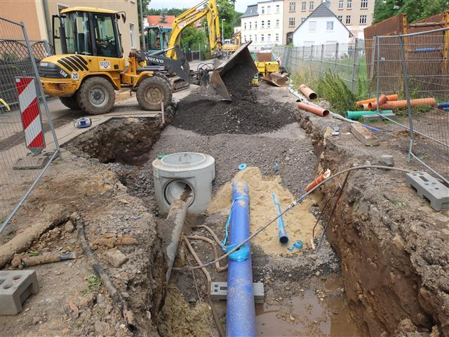 Stadt Gera-Leumnitz, Mischwassersammler