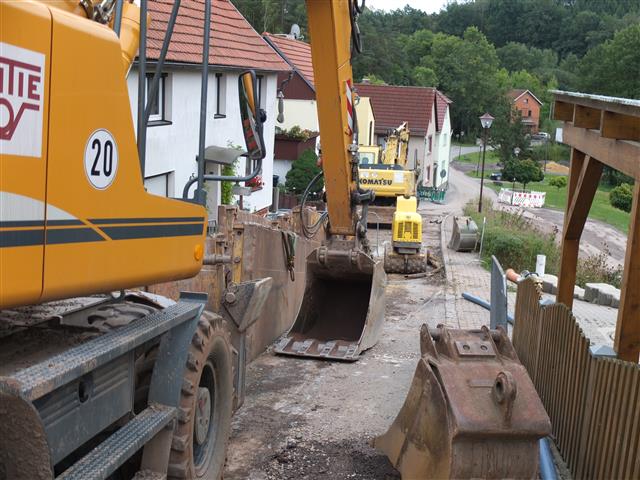 Gemeinde Endschütz, Neubau Abwasser- und Trinkwasserleitungen