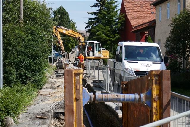 Gemeinde Bucha OT Coppanz, Neubau Schmutzwasserortsnetz