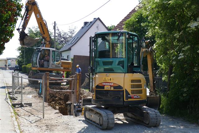 Gemeinde Bucha, Neubau Schmutzwasserkanal
