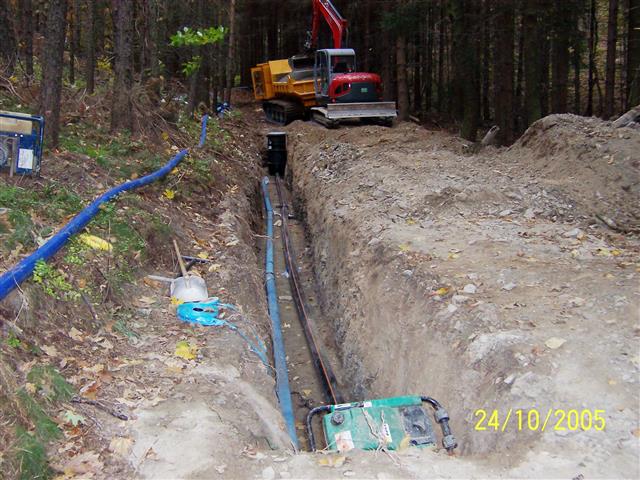 Stadt Greiz, Trinkwasserleitung Greiz-Gommla