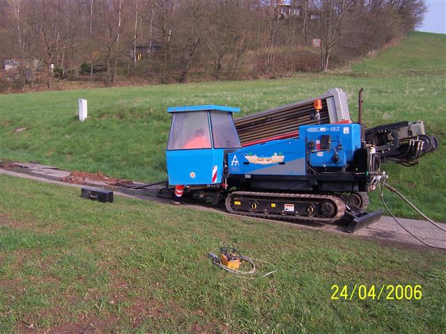 Stadt Gera, OT Taubenpreskeln, Trinkwasserleitung im Bohrspühlverfahren