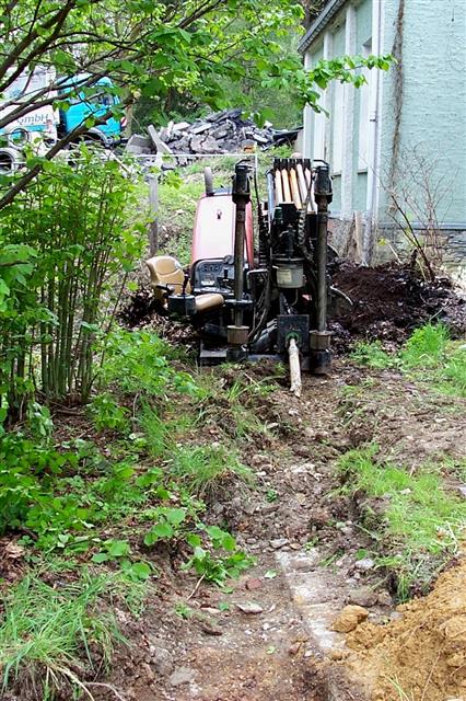 Stadt Zeulenroda, Abwasserüberleitung Kleinwolschendorf im Bohrspühlverfahren
