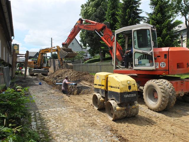 Gemeinde Langenwetzendorf, OT Wellsdorf, Erneuerung Trinkwasserleitung