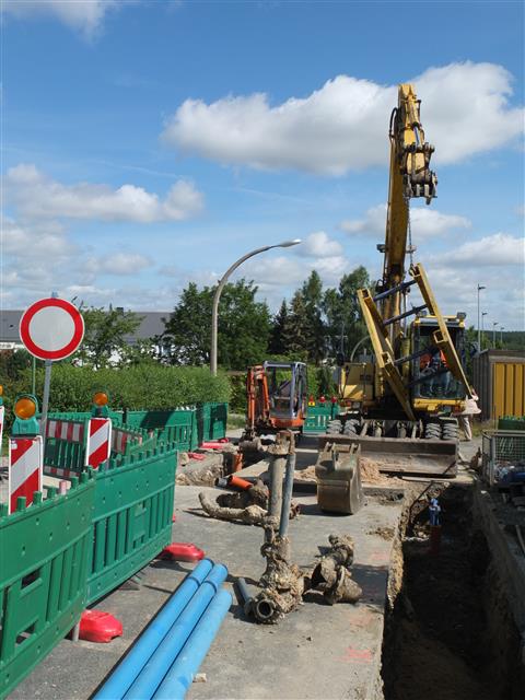 Stadt Auma, Rekonstruktion Trinkwasserleitung