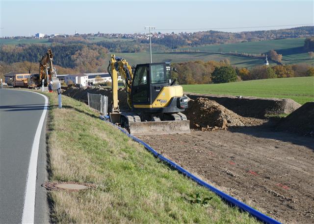 Stadt Auma-Weidatal, Erneuerung Trinkwasserleitung Göhren-Döhlen außerorts