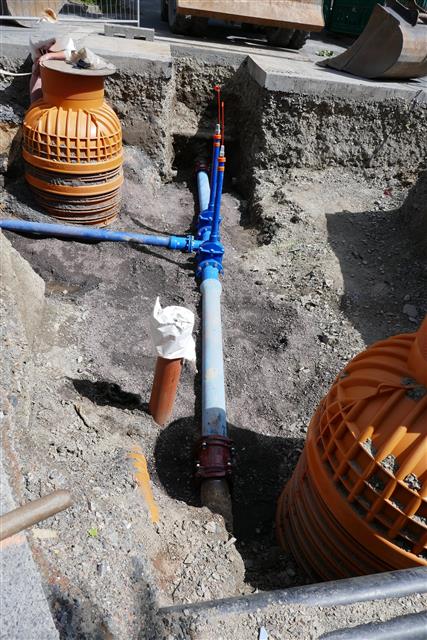 Stadt Zeulenroda Franz-Ludwig-Straße Erneuerung Trinkwasserleitung