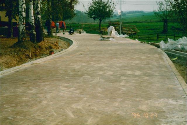 Gemeinde Sirbis, Ausbau Ortsstraße