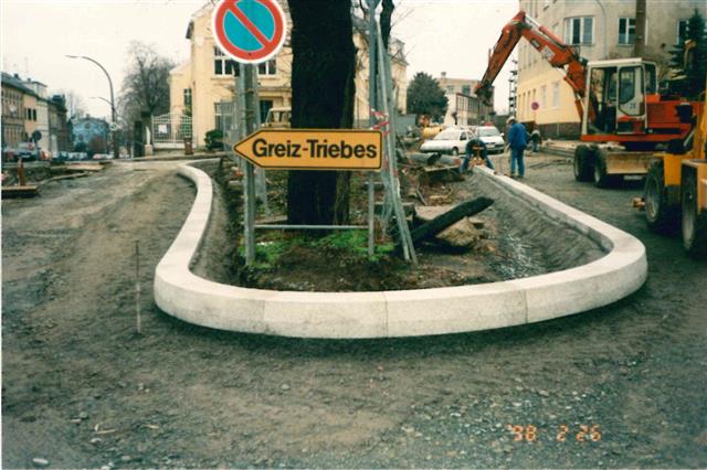 Stadt Zeulenroda, Grundinstandsetzung Greizer Straße / Dr.-Stemmler-Str.