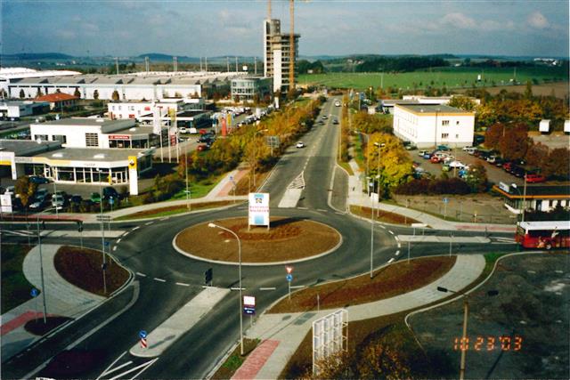 Stadt Zeulenroda, Ausbau “Kreisel” Richtung Triebes
