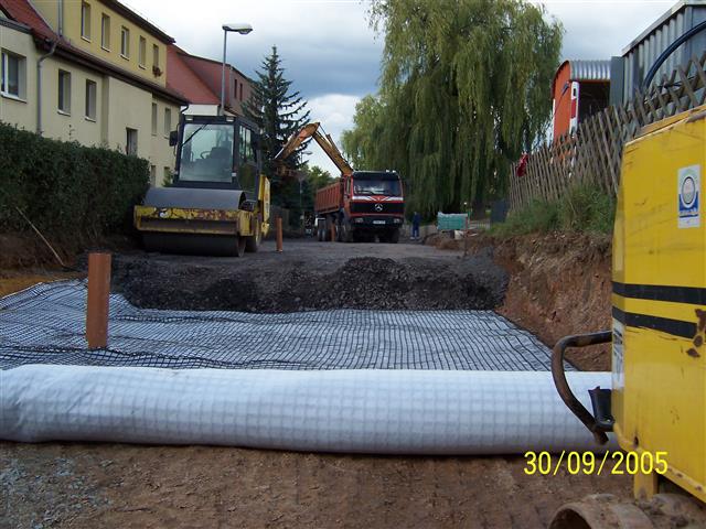 Gemeinde Wünschendorf, Ausbau Waldstraße