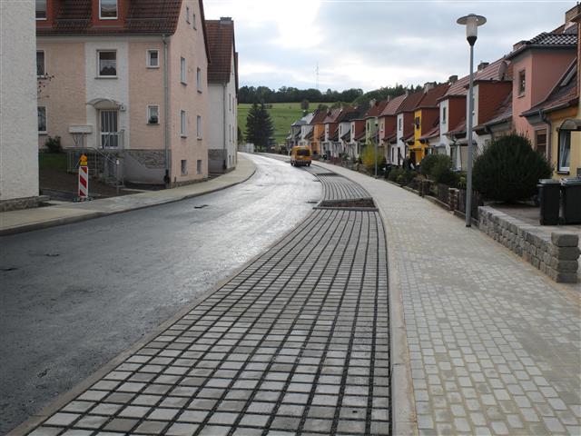 Gemeinde Kamsdorf, Straßenerneuerung "Am Weidig"