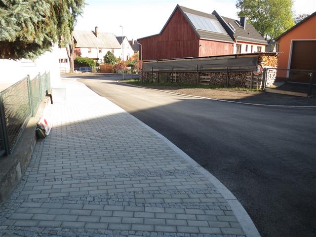 Stadt Pausa-Mühltroff, Ausbau Winterseite Ortsteil Langenbach