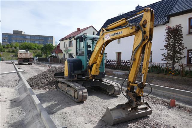 Stadt Ronneburg, Grundhafter Ausbau Mittelstraße