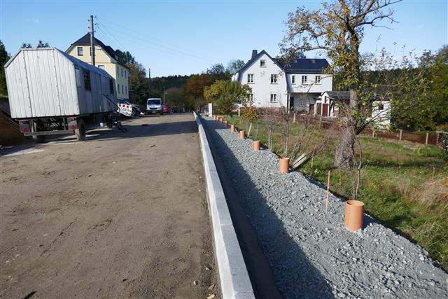 Gemeinde Langenwetzendorf, Grundhafter Ausbau Mühlenstraße