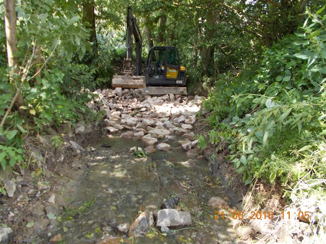 Gemeinde Mohlsdorf-Teichwolframsdorf, Gewässerertüchtigung Krebsbach